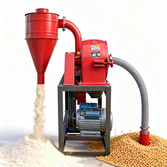 Self-priming red crusher